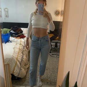 Denim forum ankle jeans!!